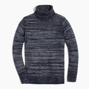 J. Crew Mercantile Space Dyed Turtleneck Sweater